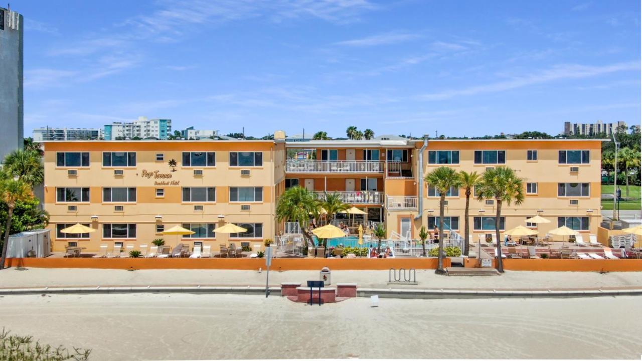 Page Terrace Beachfront Hotel St. Pete Beach Exterior foto